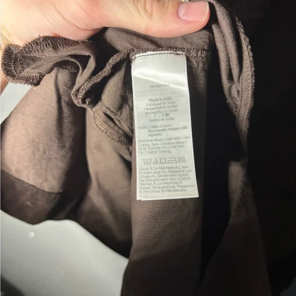 Madewell Brown Midi Shirt Dress - Picture 5 of 6